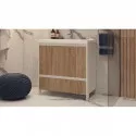 Тумба белый матовый/шатанэ 78,9 см Velvex Klaufs tnKLA.80.2D.1Y-617.216 Тумба белый матовый/шатанэ 78,9 см Velvex Klaufs tnKLA.80.2D.1Y-617.216