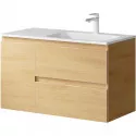 Тумба с раковиной дуб золотой 91,8 см Aqwella 5 Stars Accent ACC0109RDZ + Mal.09.04.D-R Тумба с раковиной дуб золотой 91,8 см Aqwella 5 Stars Accent ACC0109RDZ + Mal.09.04.D-R