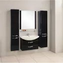 Комплект мебели черный 80,5 см Акватон Ария 1A140801AA950 + 1WH207783 + 1A141902AA950 Комплект мебели черный 80,5 см Акватон Ария 1A140801AA950 + 1WH207783 + 1A141902AA950
