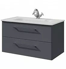 Тумба графит матовый 79,2 см Caprigo Accord 2212-TP810