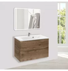 Комплект мебели дуб винтаж 75 см Vincea Mia VMC-2MA750VO + VCB-3M750W + VLM-3VC800