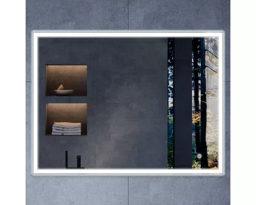 Купить Комплект мебели дуб табачный 80 см Vincea Chiara VMC-2C800TO + VCB-13800G + VLM-3VN800 в магазине сантехники Santeh-Crystal.ru