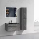 Комплект мебели серый камень 80 см Vincea Chiara VMC-2C800GS + VCB-13800B + VLM-3VN800