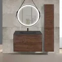 Комплект мебели темный дуб 79,4 см Vincea Vico VMC-2V800RW + VCB-2VP800B + VLM-2N700+