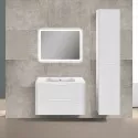 Комплект мебели белый глянец 79,4 см Vincea Paola VMC-2P800GW + VCB-2VP800W + VLM-2A800