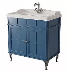 Тумба синий матовый 79,4 см Caprigo Borgo 33412CH-B136