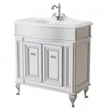 Тумба белый матовый 80 см Caprigo Fresco 10612G-B016