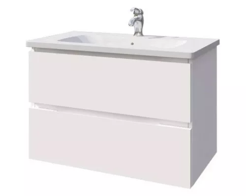 Приобрести Тумба белый матовый 77 см Caprigo Sydney 34816-B231 в магазине сантехники Santeh-Crystal.ru