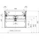 Приобрести Тумба белый матовый 77 см Caprigo Sydney 34816-B231 в магазине сантехники Santeh-Crystal.ru
