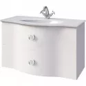 Тумба белый матовый 85 см Caprigo Nokturn 1319-TP811