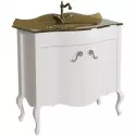 Тумба белый матовый 90,6 см Caprigo Bourget 11024-B016