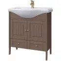 Тумба шоколад матовый 76,6 см Caprigo Genova 34412-TP809