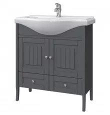 Тумба графит матовый 76,6 см Caprigo Genova 34412-TP810