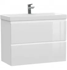 Тумба белый глянец 77,6 см Cersanit Moduo Slim 64126