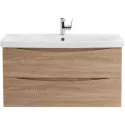 Тумба Rovere Bianco 76,2 см BelBagno Marino MARINO-CER-800-2C-SO-WO-P