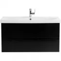 Тумба Nero Lucido 76,2 см BelBagno Marino MARINO-CER-800-2C-SO-NL-P