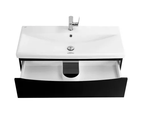 Заказать Тумба Nero Lucido 76,2 см BelBagno Marino MARINO-CER-800-2C-SO-NL-P в магазине сантехники Santeh-Crystal.ru