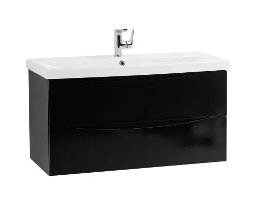 Заказать Тумба Nero Lucido 76,2 см BelBagno Marino MARINO-CER-800-2C-SO-NL-P в магазине сантехники Santeh-Crystal.ru