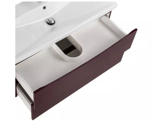 Купить Тумба Bordo Lucido 76,2 см BelBagno Marino MARINO-CER-800-2C-SO-BRDL-P в магазине сантехники Santeh-Crystal.ru