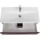 Купить Тумба Bordo Lucido 76,2 см BelBagno Marino MARINO-CER-800-2C-SO-BRDL-P в магазине сантехники Santeh-Crystal.ru