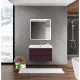 Купить Тумба Bordo Lucido 76,2 см BelBagno Marino MARINO-CER-800-2C-SO-BRDL-P в магазине сантехники Santeh-Crystal.ru