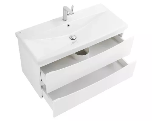 Приобрести Тумба Bianco Opaco 86,8 см BelBagno Marino MARINO-CER-900-2C-SO-BO-P в магазине сантехники Santeh-Crystal.ru