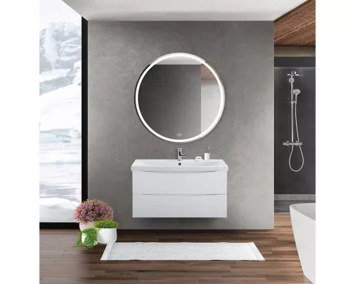 Приобрести Тумба Bianco Opaco 86,8 см BelBagno Marino MARINO-CER-900-2C-SO-BO-P в магазине сантехники Santeh-Crystal.ru