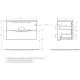 Купить Тумба Rovere Rustico 86,8 см BelBagno Marino MARINO-CER-900-2C-SO-RR-P в магазине сантехники Santeh-Crystal.ru