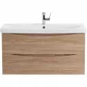 Тумба Rovere Bianco 86,8 см BelBagno Marino MARINO-CER-900-2C-SO-WO-P