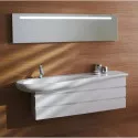 Тумба белый глянец 99,4 см 2 ящика Laufen Alessi One 4.2452.0.097.631.1