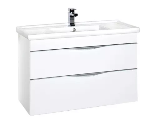 Приобрести Тумба белый 95,5 см Aquanet Эвора 00185195 в магазине сантехники Santeh-Crystal.ru