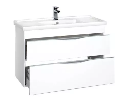 Приобрести Тумба белый 95,5 см Aquanet Эвора 00185195 в магазине сантехники Santeh-Crystal.ru