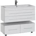 Тумба белый 99,2 см Aquanet Верона 00175382 Тумба белый 99,2 см Aquanet Верона 00175382