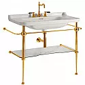 Консоль для раковины золото Kerasan Waldorf 9196K2oro