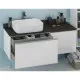 Заказать Тумба с раковиной белый глянец 120 см Comforty Милан 0000004023 в магазине сантехники Santeh-Crystal.ru