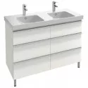 Тумба белый глянец 117 см Jacob Delafon Odeon Up EB995-G1C