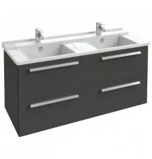 Тумба серый антрацит 117 см Jacob Delafon Struktura EB1279-N14