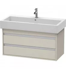 Тумба тауп матовый 95 см Duravit Ketho KT663809191
