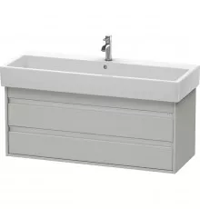 Тумба бетонно-серый матовый 115 см Duravit Ketho KT663900707