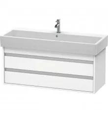 Тумба белый матовый 115 см Duravit Ketho KT663901818