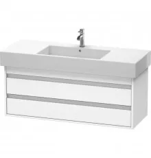 Тумба белый матовый 120 см Duravit Ketho KT664201818