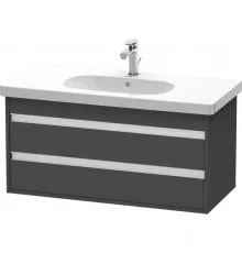 Тумба графит матовый 100 см Duravit Ketho KT664804949