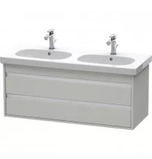 Тумба бетонно-серый матовый 115 см Duravit Ketho KT664900707