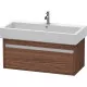 Приобрести Тумба темный орех 95 см Duravit Ketho KT668802121 в магазине сантехники Santeh-Crystal.ru