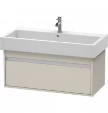Тумба тауп матовый 95 см Duravit Ketho KT668809191