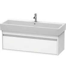 Тумба белый матовый 115 см Duravit Ketho KT668901818