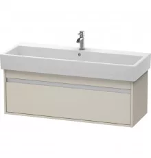 Тумба тауп матовый 115 см Duravit Ketho KT668909191