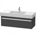 Тумба графит матовый 120 см Duravit Ketho KT669204949 Тумба графит матовый 120 см Duravit Ketho KT669204949