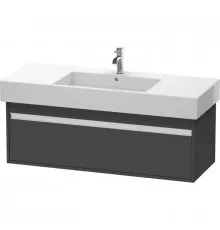 Тумба графит матовый 120 см Duravit Ketho KT669204949