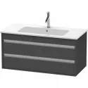 Тумба графит матовый 100 см Duravit Ketho KT643004949 Тумба графит матовый 100 см Duravit Ketho KT643004949